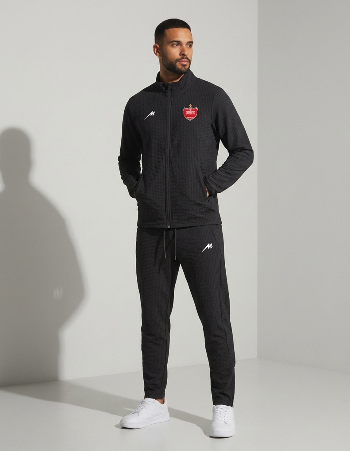 ست گرمکن و شلوار فوتبال مردانه Majid Persepolis Tracksuit M
